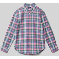 Polo Ralph Lauren Teens Regular Fit Hemd mit Button-Down-Kragen in Gruen, Größe S von Polo Ralph Lauren Teens