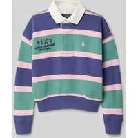 Polo Ralph Lauren Teens Sweatshirt mit Polokragen in Gruen, Größe XL Polo Ralph Lauren Teens Sweatshirt mit Polokragen in Gruen, Größe XL von Polo Ralph Lauren Teens
