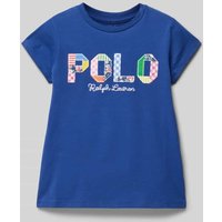 Polo Ralph Lauren Teens T-Shirt mit Label-Print in Blau, Größe 152 von Polo Ralph Lauren Teens