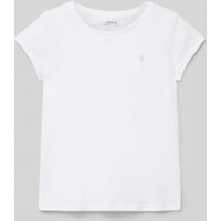 Polo Ralph Lauren Teens T-Shirt mit Logo-Stitching in Weiss, Größe M von Polo Ralph Lauren Teens