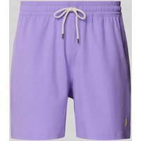 Polo Ralph Lauren Underwear Badehose in unifarbenem Design mit elastischem Bund in Flieder, Größe XL von Polo Ralph Lauren Underwear