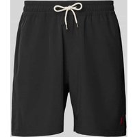 Polo Ralph Lauren Underwear Badehose mit Logo-Stitching Modell 'TRAVELER' in Black, Größe XL von Polo Ralph Lauren Underwear