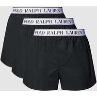 Polo Ralph Lauren Underwear Boxershorts mit elastischem Logo-Bund im 3er-Pack in Black, Größe L von Polo Ralph Lauren Underwear