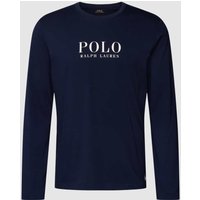 Polo Ralph Lauren Underwear Longsleeve mit Label-Print Modell 'LIQUID' in Dunkelblau, Größe L von Polo Ralph Lauren Underwear