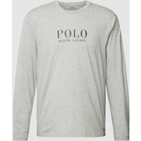 Polo Ralph Lauren Underwear Longsleeve mit Rundhalsausschnitt in Mittelgrau Melange, Größe L von Polo Ralph Lauren Underwear