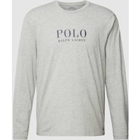 Polo Ralph Lauren Underwear Longsleeve mit Rundhalsausschnitt in Mittelgrau Melange, Größe S von Polo Ralph Lauren Underwear