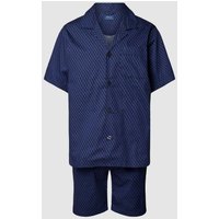 Polo Ralph Lauren Underwear Pyjama mit Allover-Logo-Muster in Apricot, Größe M von Polo Ralph Lauren Underwear