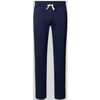 Polo Ralph Lauren Underwear Slim Fit Pyjama-Hose aus reiner Baumwolle mit Tunnelzug in Marine, Größe S von Polo Ralph Lauren Underwear