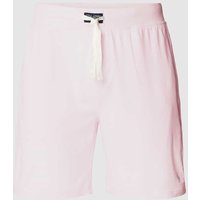 Polo Ralph Lauren Underwear Slim Fit Sweatshorts mit Logo-Stitching Modell 'SUMMER' in Rosa, Größe XS von Polo Ralph Lauren Underwear