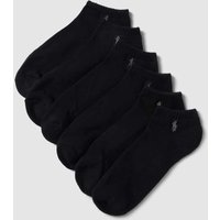 Polo Ralph Lauren Underwear Sneakersocken mit Label-Stitching im 6er-Pack in Black, Größe 40/46 von Polo Ralph Lauren Underwear