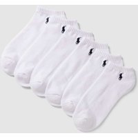 Polo Ralph Lauren Underwear Sneakersocken mit Label-Stitching im 6er-Pack in Weiss, Größe 40/46 von Polo Ralph Lauren Underwear