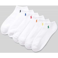 Polo Ralph Lauren Underwear Sneakersocken mit Label-Stitching im 6er-Pack in Weiss, Größe 40/46 von Polo Ralph Lauren Underwear