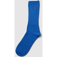 Polo Ralph Lauren Underwear Socken mit Label-Stitching Modell 'CREW SOCK' in Royal, Größe One Size von Polo Ralph Lauren Underwear