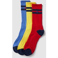 Polo Ralph Lauren Underwear Socken mit Logo-Stitching im 3er-Pack in Gelb, Größe 40/46 von Polo Ralph Lauren Underwear