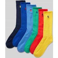 Polo Ralph Lauren Underwear Socken mit Logo-Stitching im 6er-Pack in Gruen, Größe 40/46 von Polo Ralph Lauren Underwear