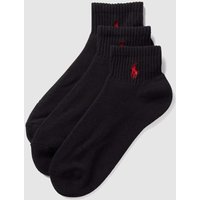 Polo Ralph Lauren Underwear Socken mit Stretch-Anteil im 3er-Pack in Black, Größe One Size von Polo Ralph Lauren Underwear