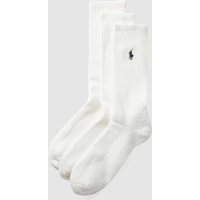 Polo Ralph Lauren Underwear Socken mit Stretch-Anteil im 3er-Pack in Weiss, Größe 40/46 von Polo Ralph Lauren Underwear