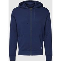 Polo Ralph Lauren Underwear Sweatjacke mit Label-Stitching in Marine, Größe L von Polo Ralph Lauren Underwear