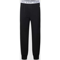 Polo Ralph Lauren Underwear Sweatpants mit elastischem Logo-Bund Modell 'LIGHTWEIGHT' in Black, Größe M von Polo Ralph Lauren Underwear