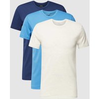 Polo Ralph Lauren Underwear T-Shirt mit Label-Stitching im 3er-Pack in Bleu, Größe L von Polo Ralph Lauren Underwear