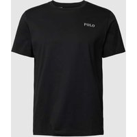Polo Ralph Lauren Underwear T-Shirt mit Label-Print Modell 'LIQUID COTTON' in Black, Größe L von Polo Ralph Lauren Underwear