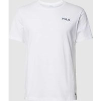 Polo Ralph Lauren Underwear T-Shirt mit Label-Print Modell 'LIQUID COTTON' in Weiss, Größe L von Polo Ralph Lauren Underwear