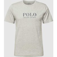 Polo Ralph Lauren Underwear T-Shirt mit Label-Print Modell 'LIQUID' in Mittelgrau Melange, Größe M von Polo Ralph Lauren Underwear