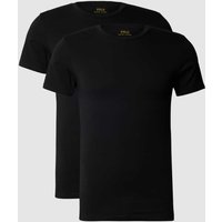 Polo Ralph Lauren Underwear T-Shirt mit Logo-Stitching im 2er-Pack in Black, Größe L von Polo Ralph Lauren Underwear