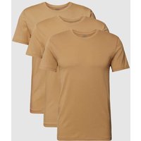 Polo Ralph Lauren Underwear T-Shirt mit Logo-Stitching im 3er-Pack in Beige, Größe M von Polo Ralph Lauren Underwear