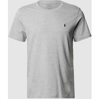 Polo Ralph Lauren Underwear T-Shirt mit Logo-Stitching in Mittelgrau Melange, Größe L von Polo Ralph Lauren Underwear