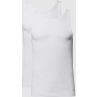 Polo Ralph Lauren Underwear Tanktop mit Rundhalsausschnitt im 2er-Pack in Weiss, Größe M von Polo Ralph Lauren Underwear