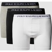 Polo Ralph Lauren Underwear Trunks im 3er-Pack in Hellgrau Melange, Größe L von Polo Ralph Lauren Underwear