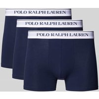 Polo Ralph Lauren Underwear Trunks mit Label-Bund im 3er-Pack in Dunkelblau, Größe XXL von Polo Ralph Lauren Underwear