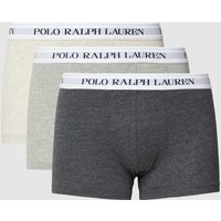 Polo Ralph Lauren Underwear Trunks mit Label-Details im 3er-Pack in Mittelgrau Melange, Größe XL von Polo Ralph Lauren Underwear