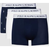 Polo Ralph Lauren Underwear Trunks mit Logo-Bund 3er-Pack Modell 'CLASSIC' in Weiss, Größe M von Polo Ralph Lauren Underwear