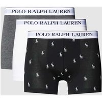Polo Ralph Lauren Underwear Trunks mit Regular Fit und Unifarbenes Design in Dunkelgrau Melange, Größe L von Polo Ralph Lauren Underwear