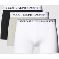 Polo Ralph Lauren Underwear Trunks mit Regular Fit und Unifarbenes Design in Mittelgrau Melange, Größe XL von Polo Ralph Lauren Underwear