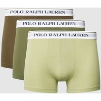 Polo Ralph Lauren Underwear Trunks mit elastischem Logo-Bund im 3er-Pack in Oliv, Größe XL von Polo Ralph Lauren Underwear