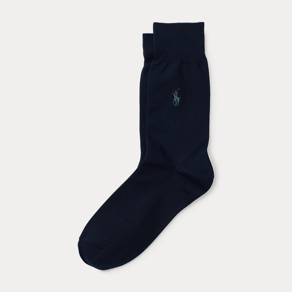 2er-Pack Anzugsocken aus Baumwollgemisch von Polo Ralph Lauren