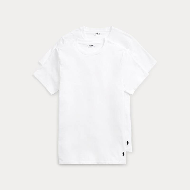 2er-Pack klassische Rundhals-Unterhemden von Polo Ralph Lauren