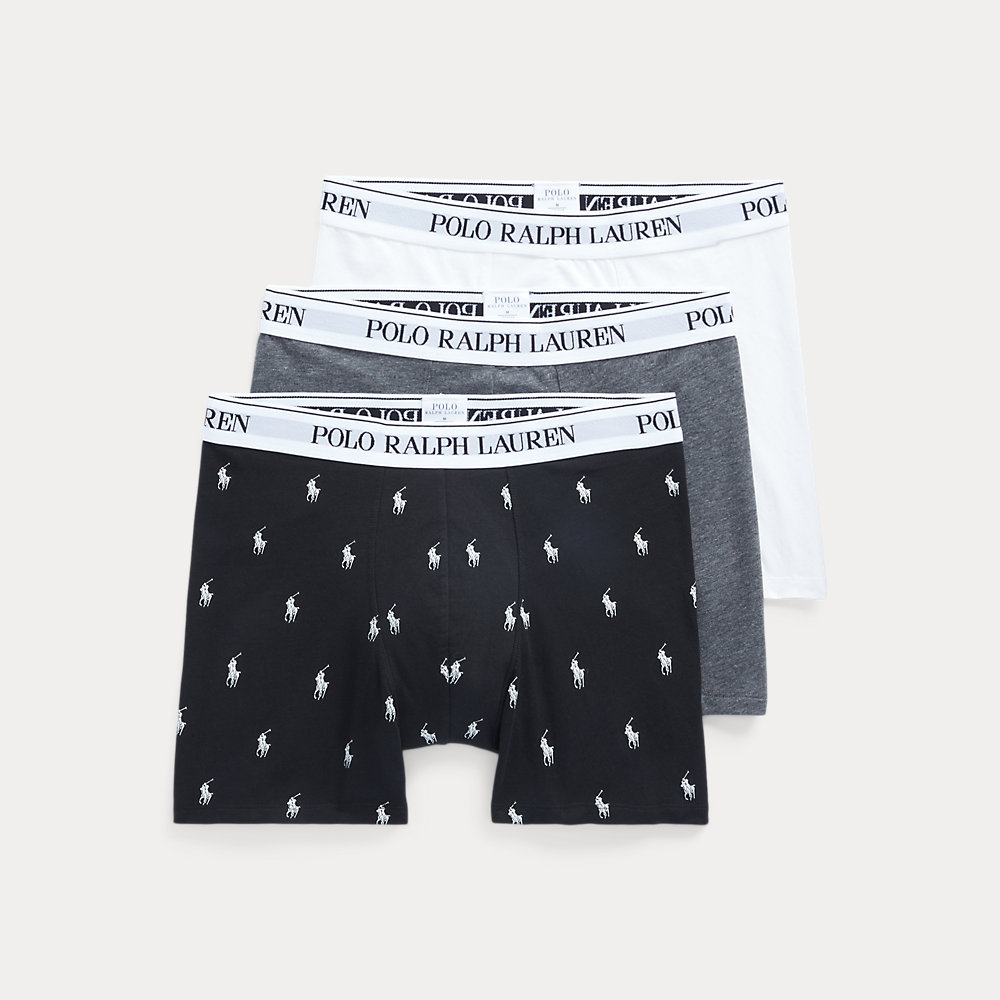 3er-Pack Boxerslips aus Baumwollstretch von Polo Ralph Lauren