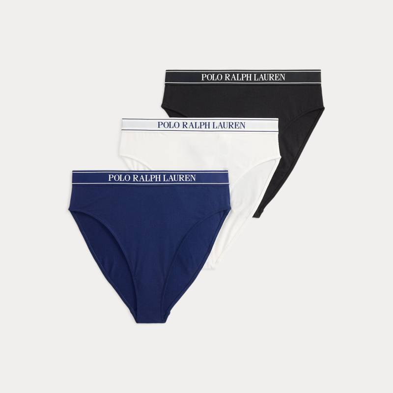 3er-Pack Tangas mit Logobund von Polo Ralph Lauren
