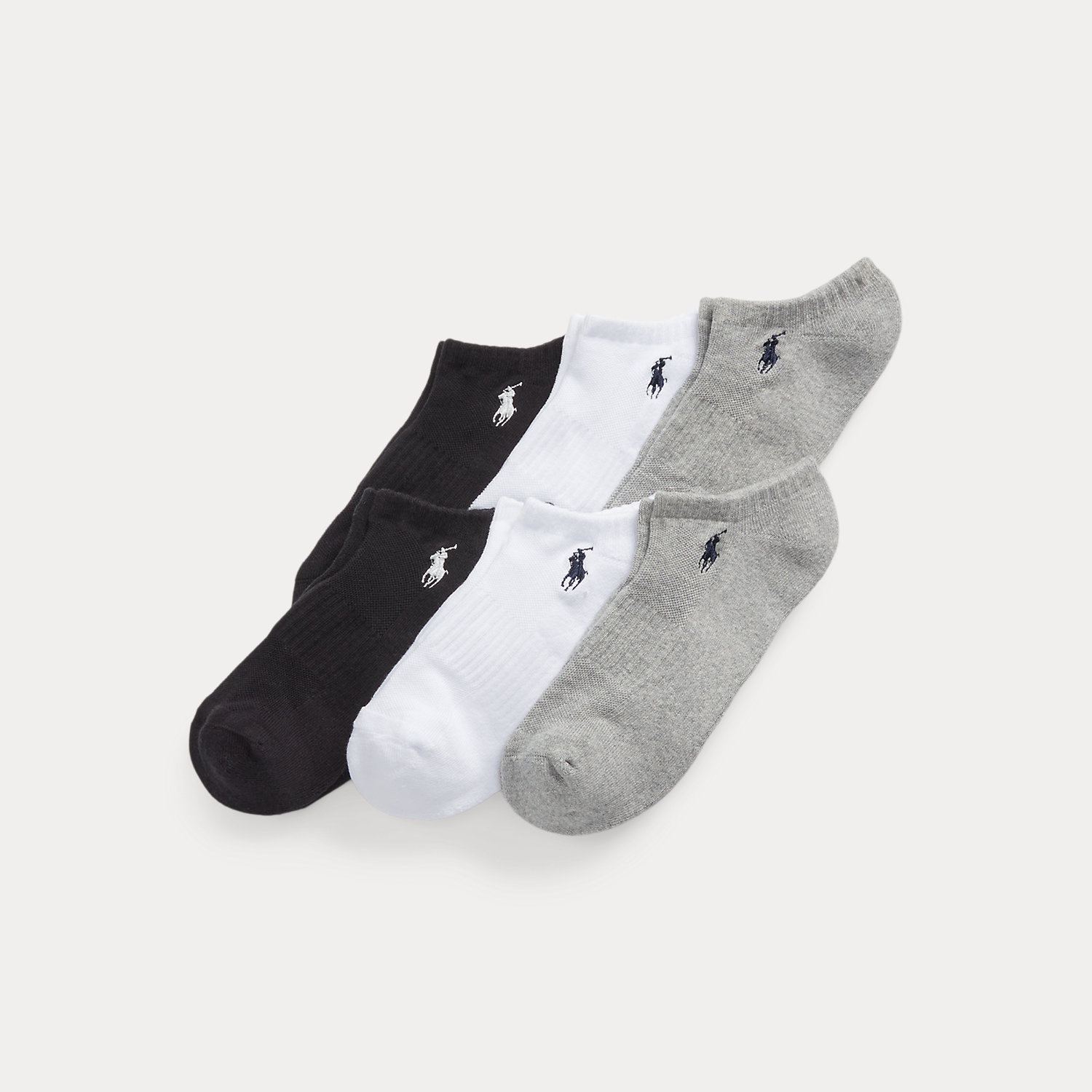 6er-Pack Kurzsocken aus Baumwollmischung von Polo Ralph Lauren