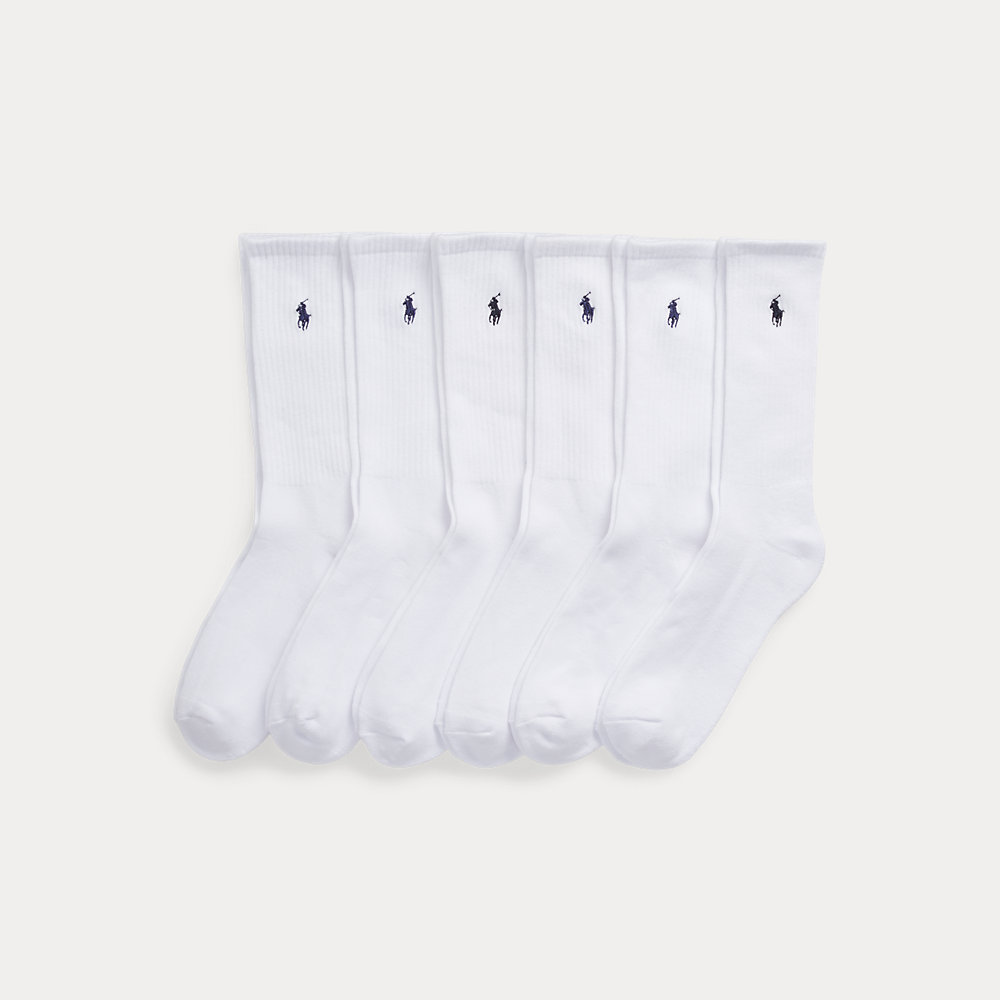 6er-Pack Socken aus Baumwollmischung von Polo Ralph Lauren