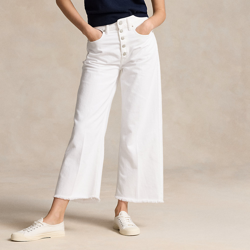 Jeans in 3/4-Länge mit hoher Leibhöhe von Polo Ralph Lauren