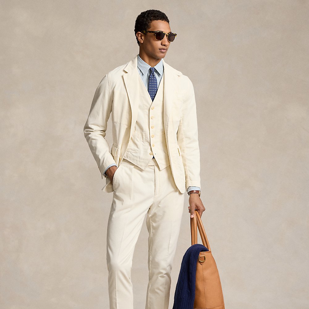 Anzughose aus Stretch-Kordsamt von Polo Ralph Lauren