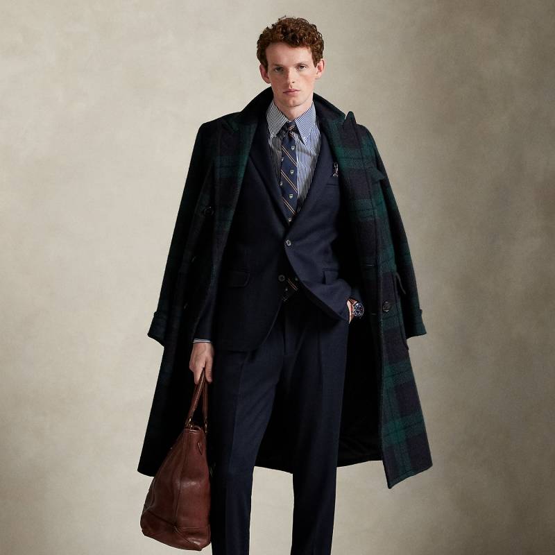 Anzughose aus Strick-Flanell von Polo Ralph Lauren