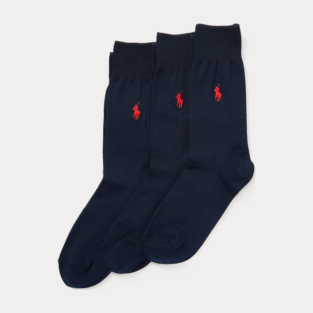 Anzugsocken im 3er-Pack von Polo Ralph Lauren