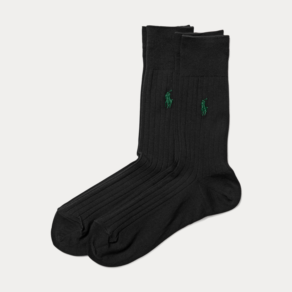 Anzugsocken in Rippenstrick von Polo Ralph Lauren