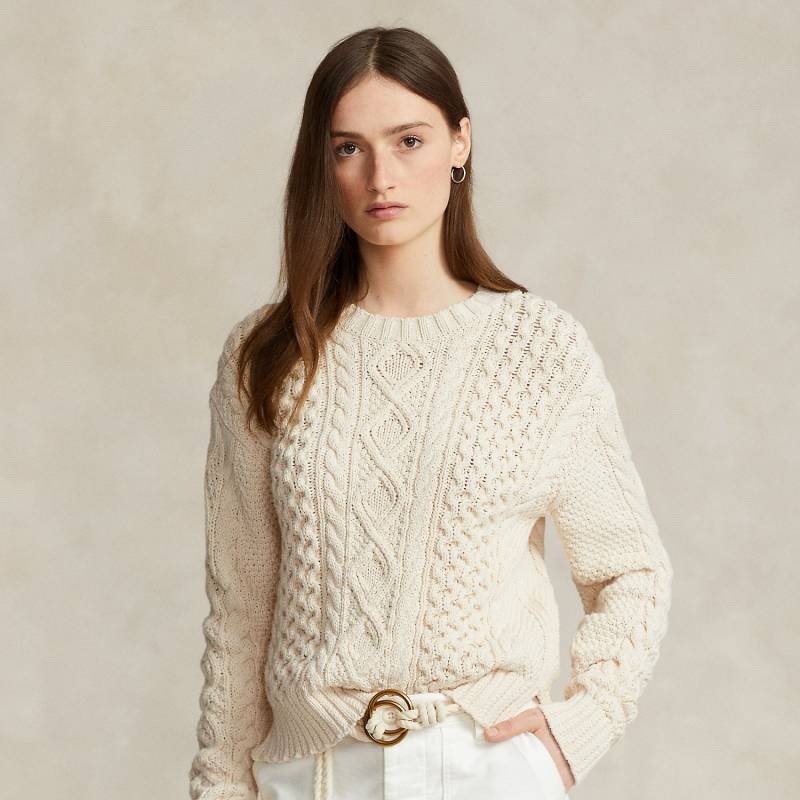 Aran-Rundhalspullover von Polo Ralph Lauren